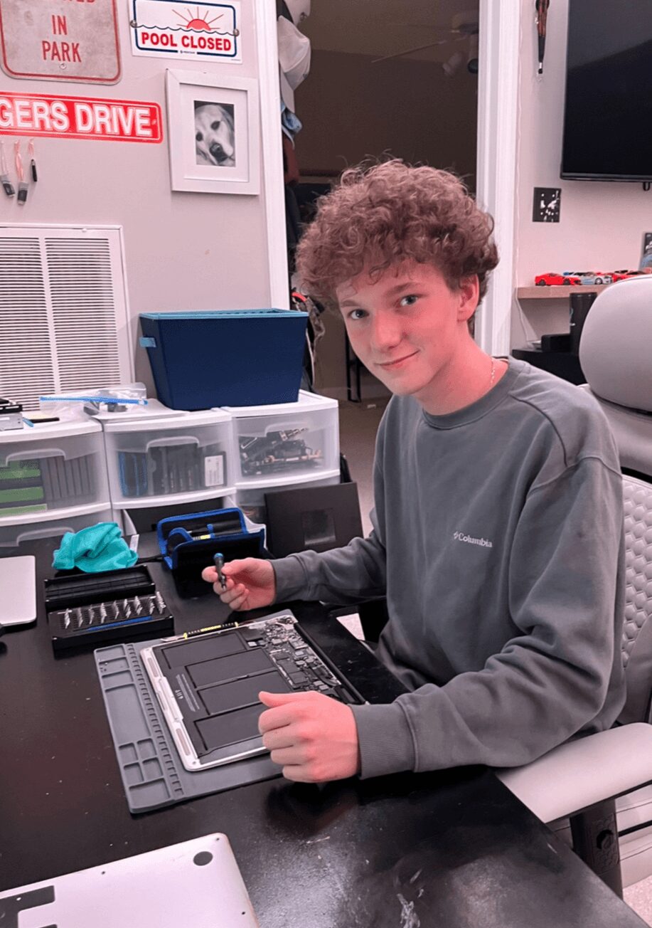 Will working on a computer